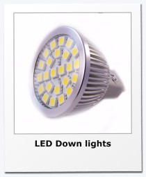 LED Down lights