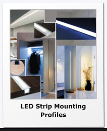 LED Strip Mounting Profiles